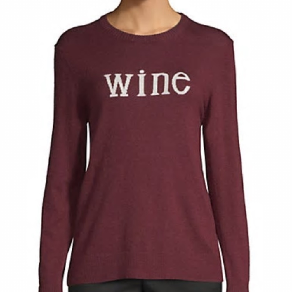 Wine sweater